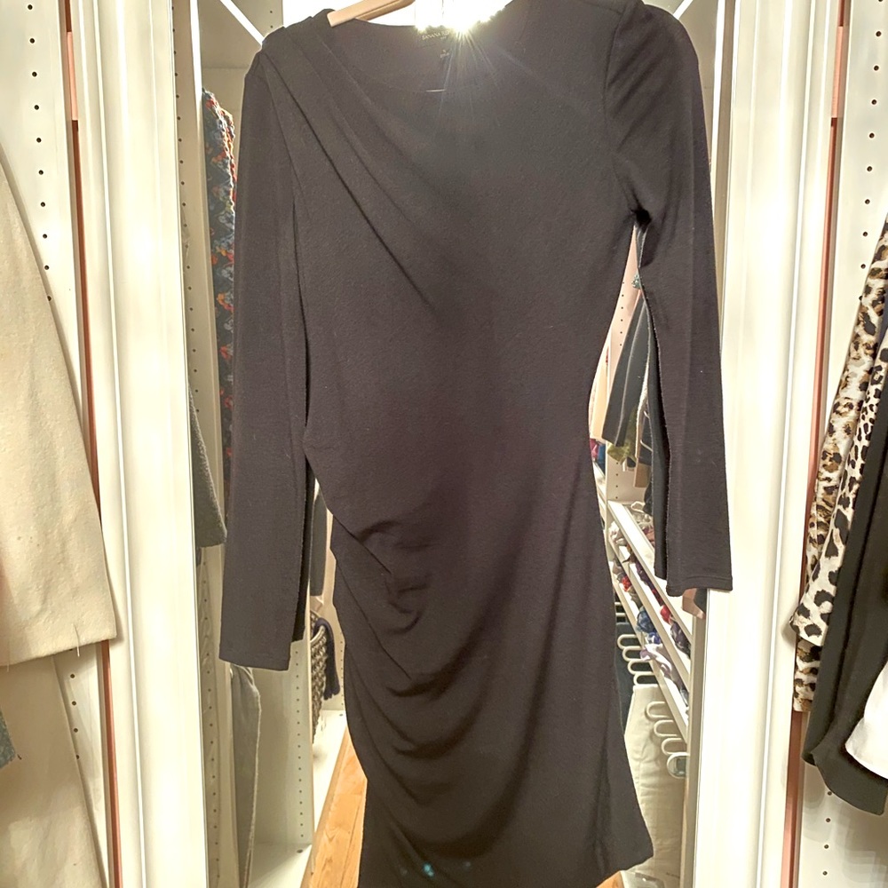 Black Form-Fitted Dress from Banana Republic
